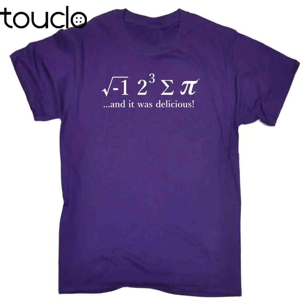 Молодежный круглый воротник индивидуальные футболки Для мужчин и съел пирог 8
