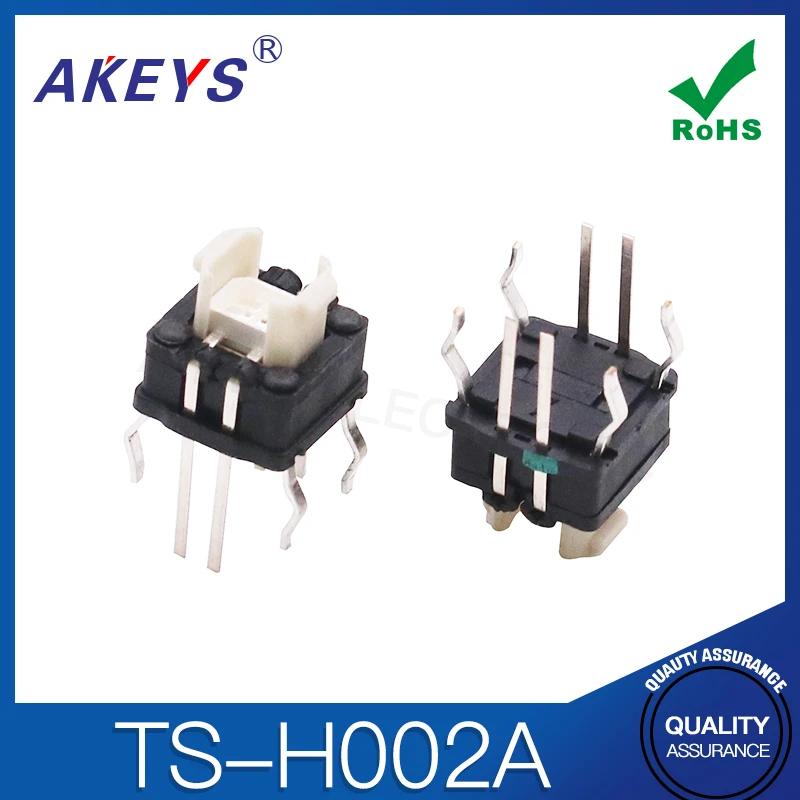 

TS-H002A 6*6*7 красная, синяя и зеленая Трехцветная световая полоса, сенсорная кнопка переключения, 8-контактные линейные кнопки, аксессуары