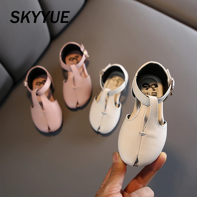 Весенняя обувь принцессы для маленьких девочек на плоской подошве с закрытым