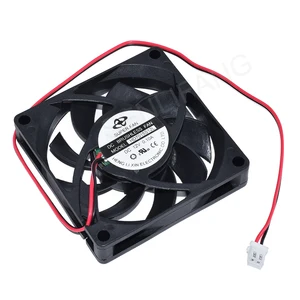 Новинка для SUPER FAN HD7015S12L 12V 0. 1A 7 см 7015 2-проводной Вентилятор охлаждения Бесплатная доставка