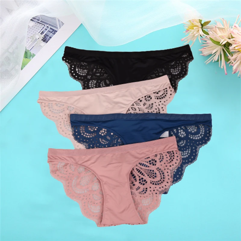 Женское нижнее белье из хлопка Comsoft сексуальные кружевные женские трусики с
