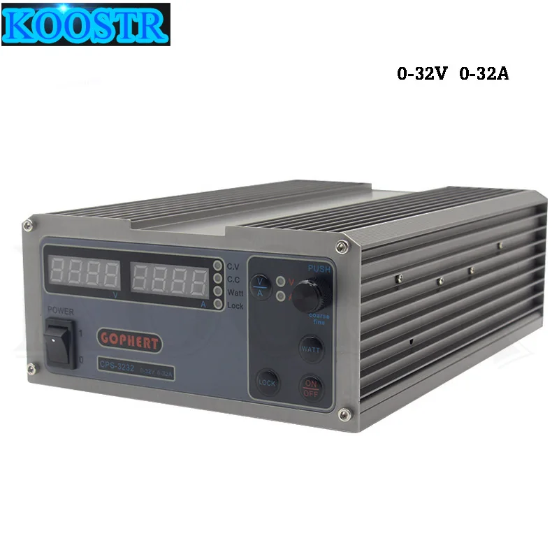 CPS 3232 высокоэффективный Компактный регулируемый цифровой источник питания