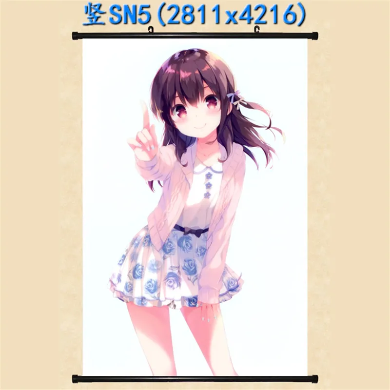 Декоративная японская картина аниме девичьи цифры Chitose Karasuma Yae Kugayama Kazuha Shibasaki