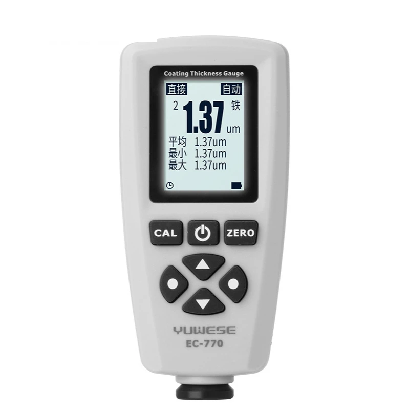 

EC770 Coating Thickness Gauge High-precision Iron-aluminum Dual-purpose Paint Film Tester Car Inspection Paint