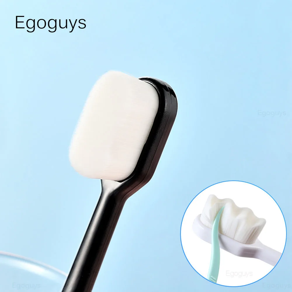 

1PC Ultra-fine Soft Toothbrush Million Nano Bristle Adult Tooth Brush Teeth Deep Cleaning Portable Travel Dental Oral Care Brush