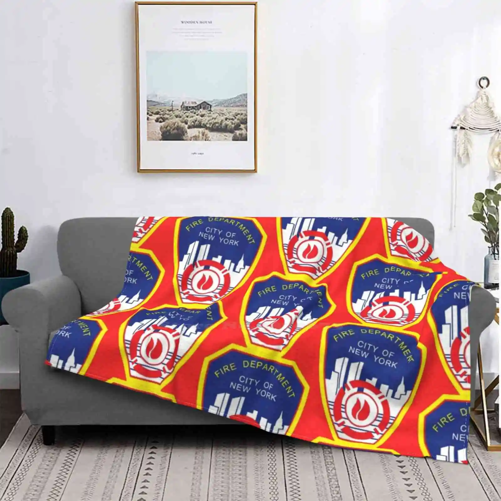 Кружки стикеры футболки. .. Огонь выход из города Нью-Йорк для кемпинга автомобиля