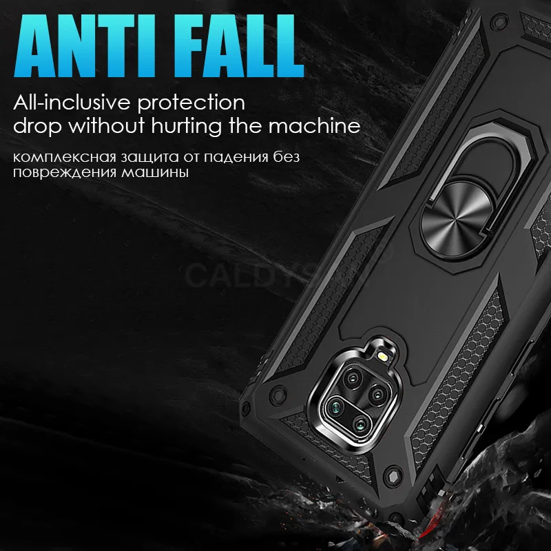 Luxury Armor Shockproof Case For Xiaomi Redmi Note 7 8 9 Pro Max 7A 8A 8T 9T K30 CC9e A3 Lite Silicone Bumper Cover | Мобильные