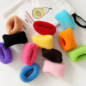 Женские резинки для волос, резинки для волос ярких цветов, 12 шт.компл.