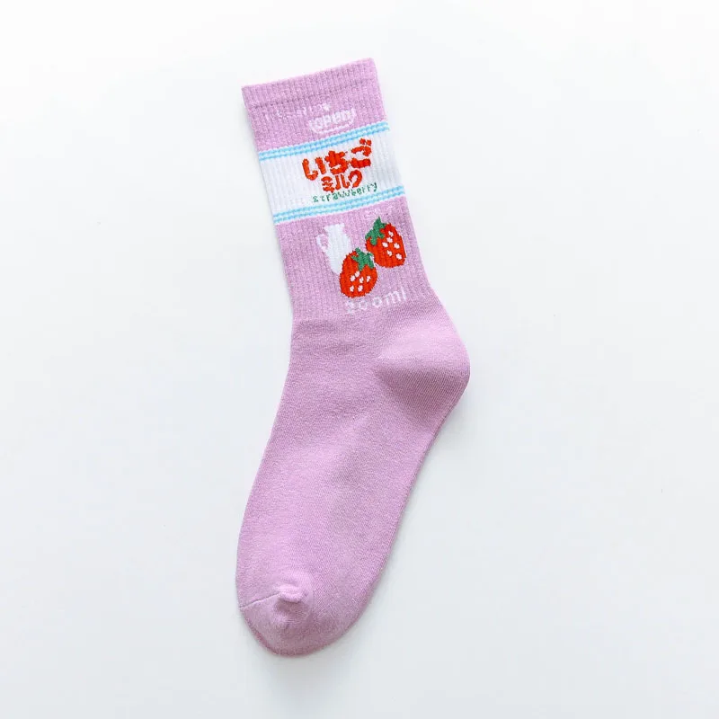 Смешные Милые носки в стиле Харадзюку 4 пары унисекс универсальные для