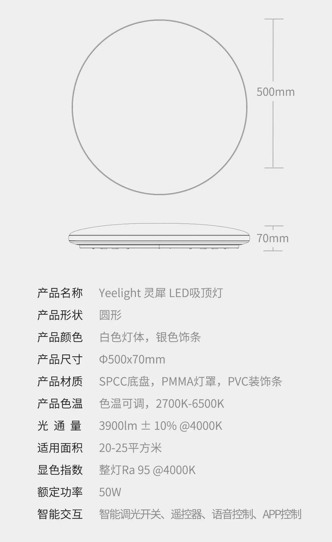 Обновленный двухсторонний Xiaomi Yeelight Light набор оптического волокна тонкий дизайн Mijia Smart APP XIOMI Mihome умный контроль для дома