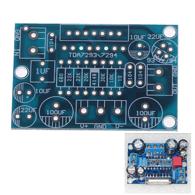 TDA7293/TDA7294 моно панель канального усилителя Цепи PCB голые усилительная плата J11 19