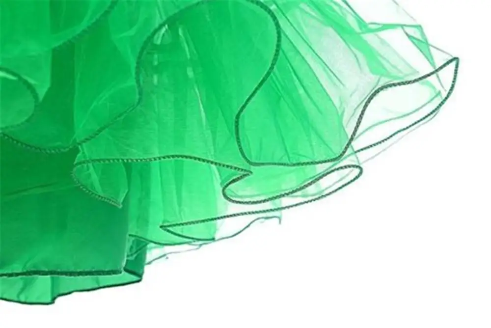 Rockabilly женская короткая юбка-пачка с высокой талией трапециевидная эластичная