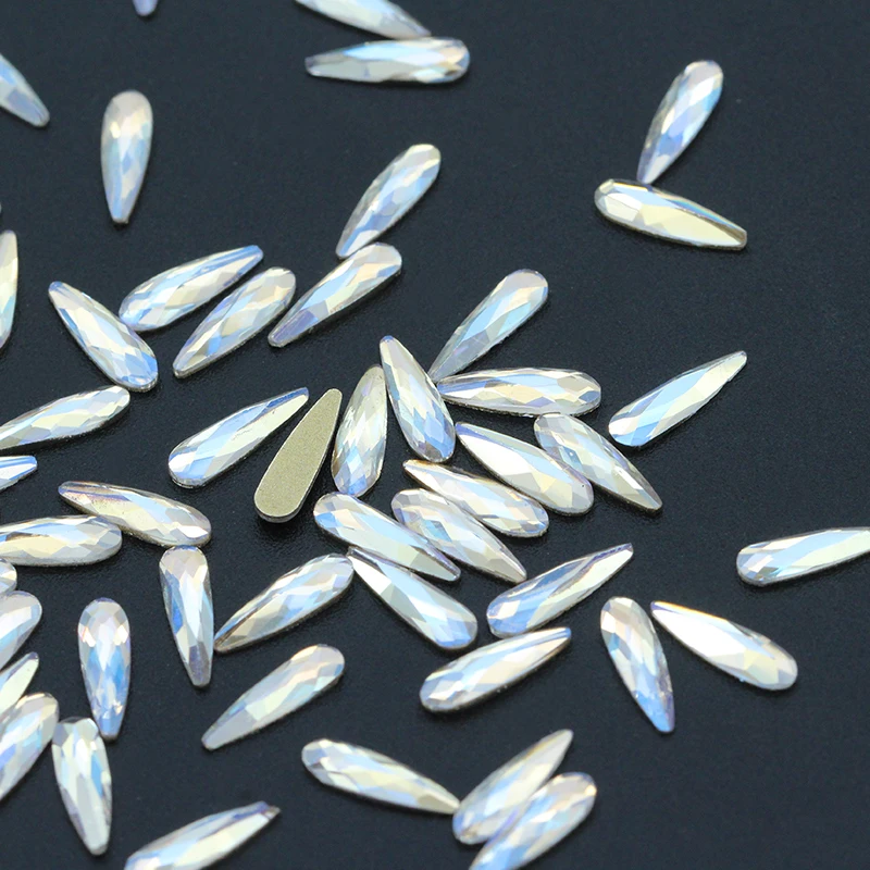 Стразы с плоским основанием Pretty Tear Drop хрустальные стразы украшение из страз