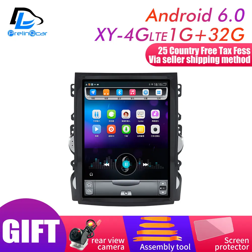 XY-4G 1G32G An6.0 4g lte 64G rom Вертикальная android 8,1 система для Chevrolet Malibu 2010- лет gps Мультимедиа Видео Радио плеер Автомобильный навигатор - Цвет: XY-4G 1G32G An6.0