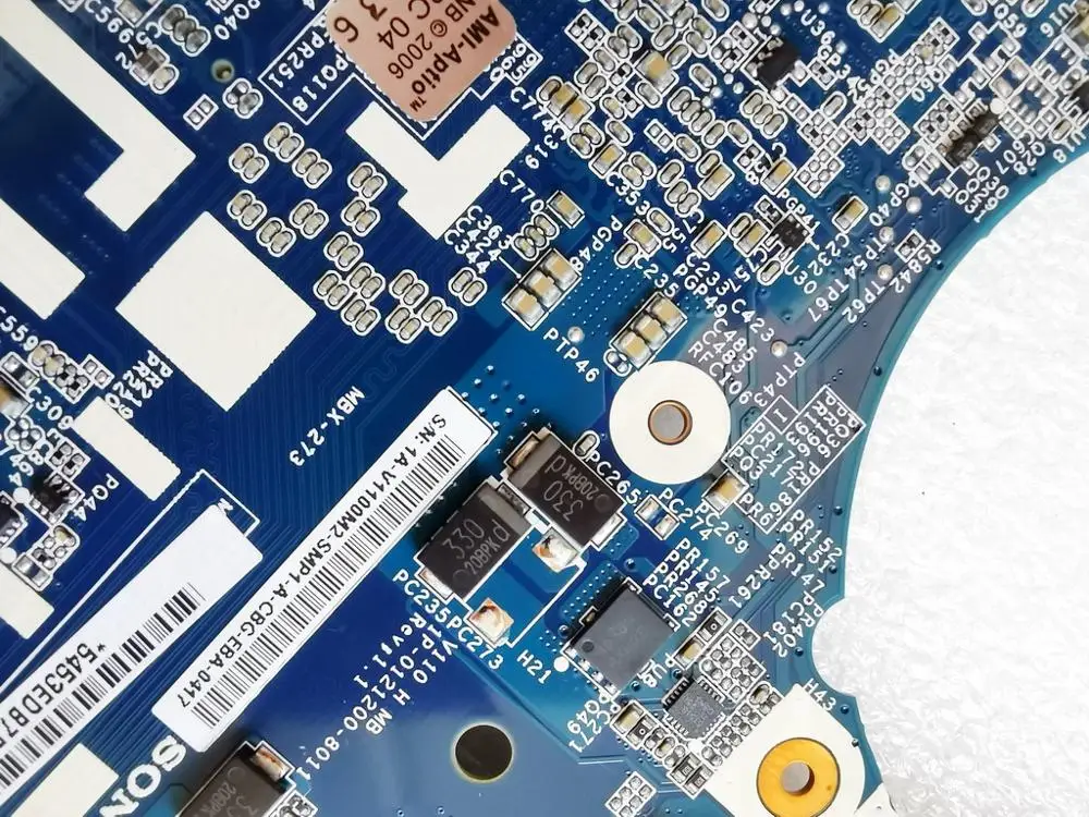 Оригинальный беспроводной контроллер для SONY MBX-273 Материнская плата ноутбука SVE14A