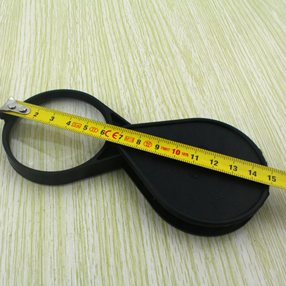 

60mm 6X Gift Repairing Tools Handheld Map Folding Lens Reading Mini Pocket Home Portable Multifunction Magnifier Jewelry Loupe