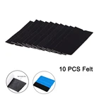 EHDIS 10 шт. тканевый войлочный край для 10 см скребок для карт пластиковый скребок автомобильная наклейка переводной инструмент для обертывания Виниловая фольга пленка защитная ткань