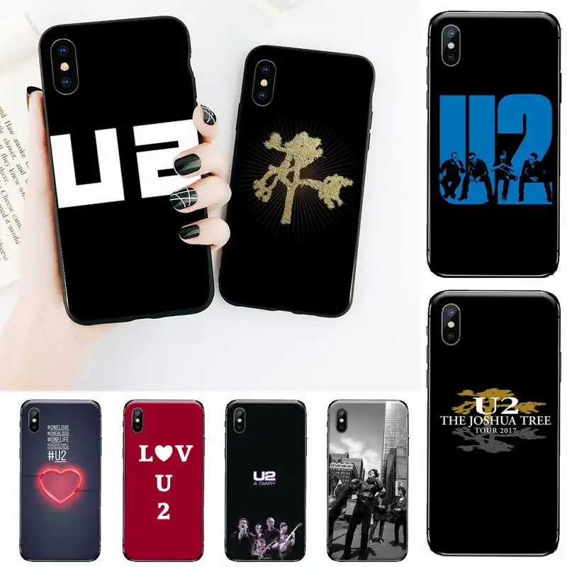 

U2 Bono The Edge Phone Case for iPhone 11 12 mini pro XS MAX 8 7 6 6S Plus X 5S SE 2020 XR