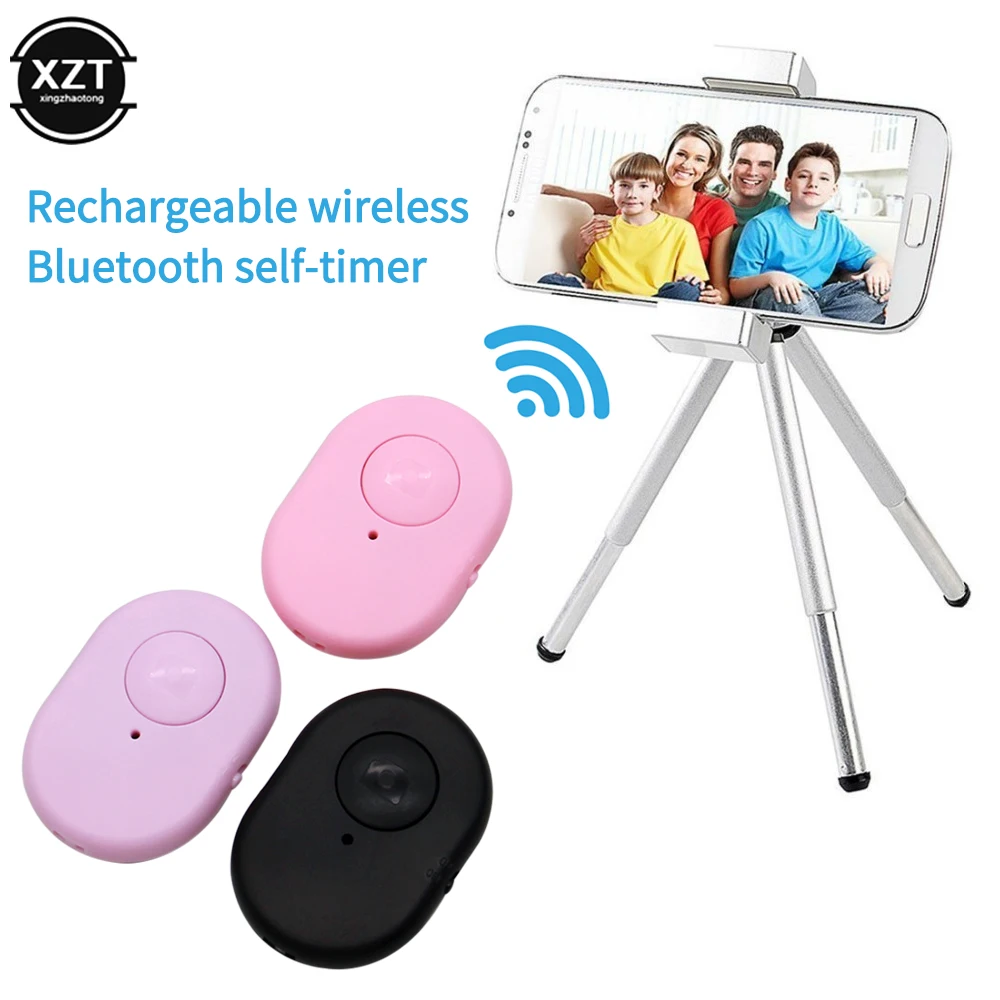 Перезаряжаемая Беспроводная Bluetooth палка для селфи с затвором беспроводной пульт