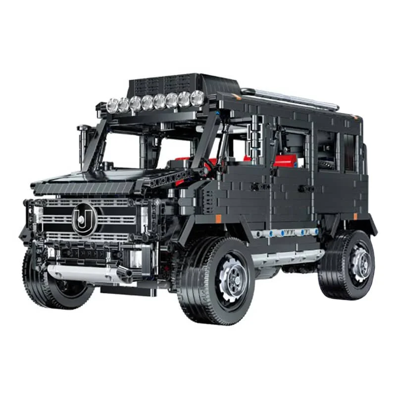 

The Black 2939PCS Off Road SUV Car Vehicle Model Building Blocks Technical Bricks MOC Set Gifts Educational Toys For Children