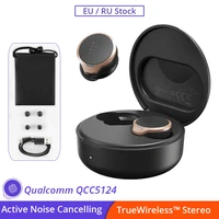 tronsmart earbuds apollo bold anc bluetooth wireless earphones with qualcomm chip qcc 5124 aptx aac sbc 30h play time