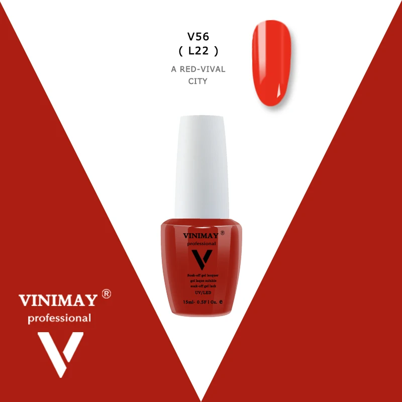 VINIMAY Гель-лак для ногтей, новинка, 96 цветов, Гель-лак, Гель-лак для ногтей, набор праймеров, замачиваемый УФ-лак для ногтей, 15 мл - Цвет: V56