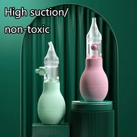 new silicone baby safety nose cleaner vacuum suction cup child nasal aspirator baby care diagnostic tool safe and non toxic