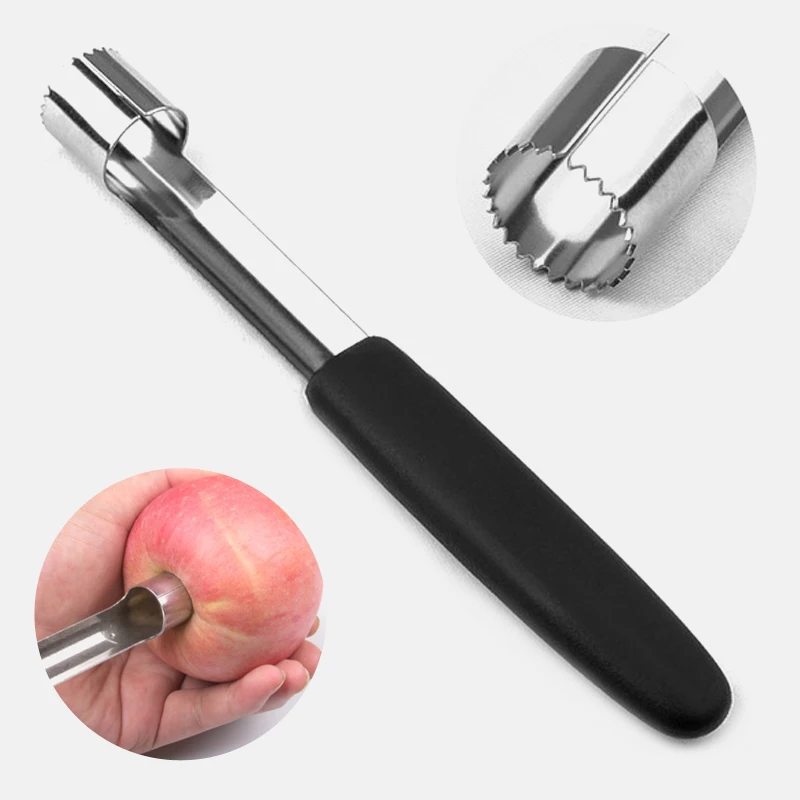 180 мм (7 '') пульпер семян жидкость для снятия нож удаления сердцевины яблок Pitter