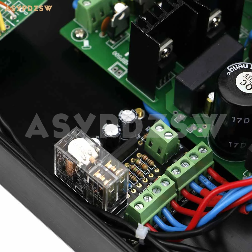 Готовый стерео усилитель мощности класса L7 AB с защитой динамика 150 Вт +