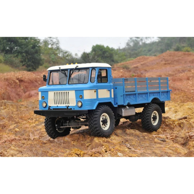 blue truck model Силовая модель грузовика GC4 1/10 четырехколесный симулятор внедорожного альпинизма автомобильный комплект cs-90100022 - Цвет: blue truck model