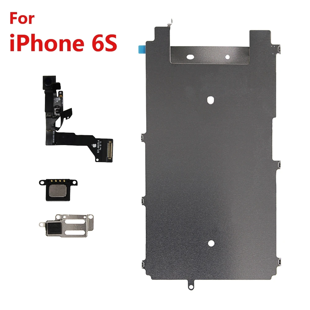 PINZHENG Передняя камера динамик EMI Щит для iPhone 7 8 6s 6 Plus наушники 5 5S 5C SE запасные части