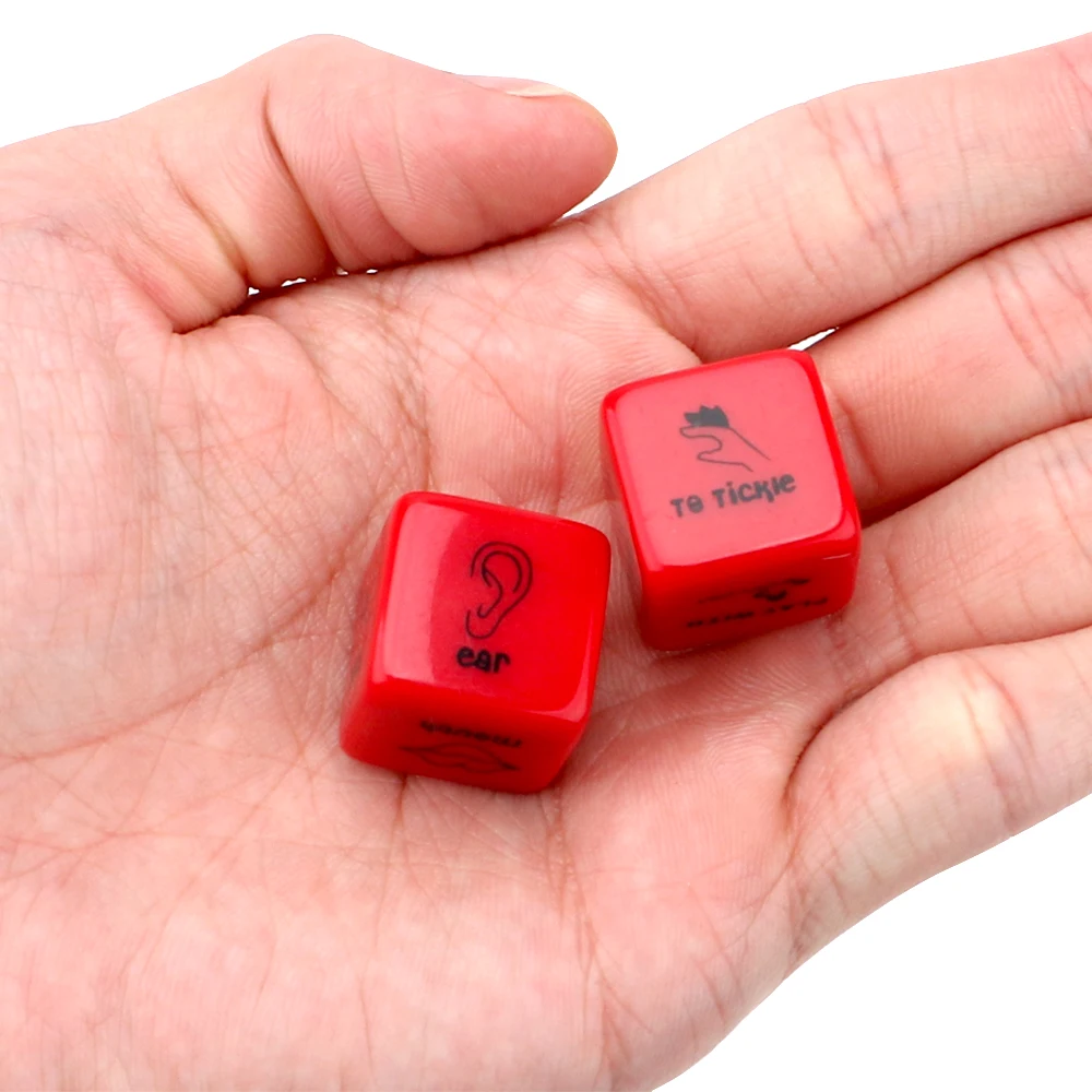 OLO 2Pcs/lot Sex Dice Adult Games 6 Positions Erotic Toy For Couples Sexy Romance Love Humour Gambling Punishment | Красота и