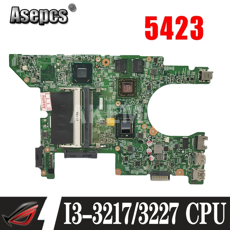 

AKemy 11289-1 motherboard With I3-3217/3227 CPU for Dell Inspiron 14Z-5423 5423 laptop Motherboard tested 100% work