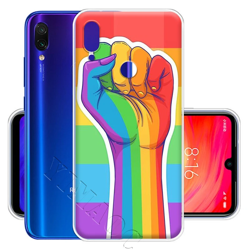 Чехол YIMAOC ЛГБТ для Xiaomi Redmi Note 8 8A 7 6 5 5A Pro 4X 4A Prime Plus|Бамперы| |