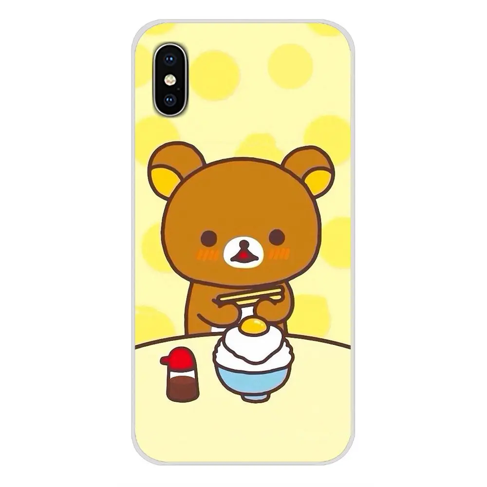 For Samsung Galaxy S3 S4 S5 Mini S6 S7 Edge S8 S9 S10 Lite Plus Note 4 5 8 9 Accessories Phone Shell Covers rilakkuma | Мобильные
