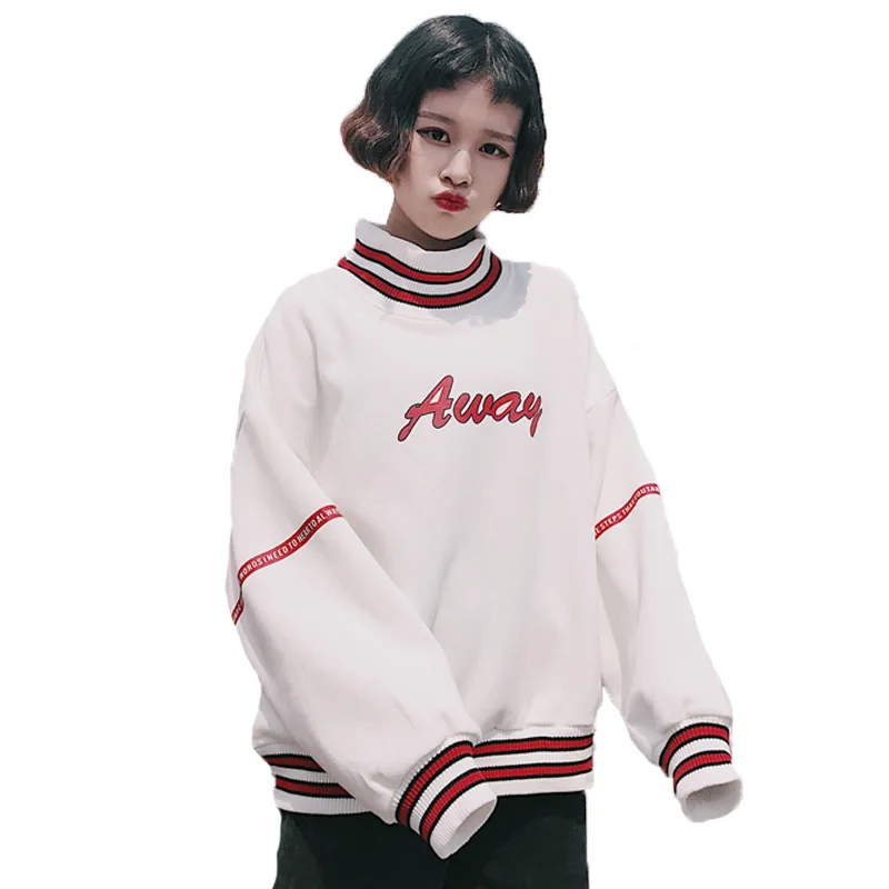 Модные толстовки Femme осень зима корейский Ulzzang Harajuku Женская флисовая толстовка с капюшоном женские свободные пуловеры толстовки