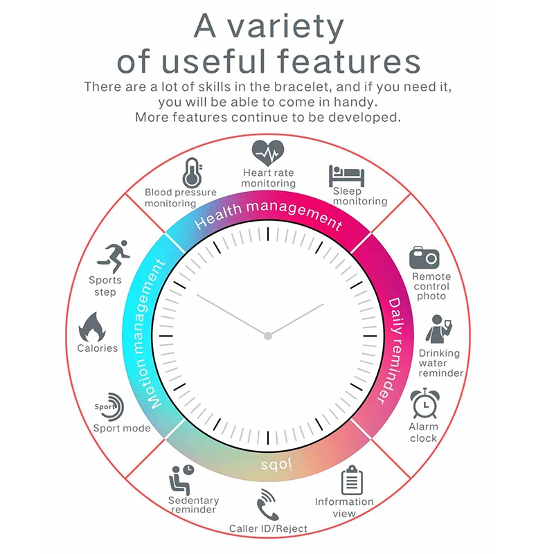 Новый Q11 Смарт часы Водонепроницаемый Фитнес браслет большой сенсорный экран