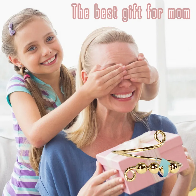 

Beads Ring Spinner Single Coil Spiral Ring Beads Rotate Freely Anti Stress Anxiety Ring Toy For Girl Women Spiral Beads Rotate