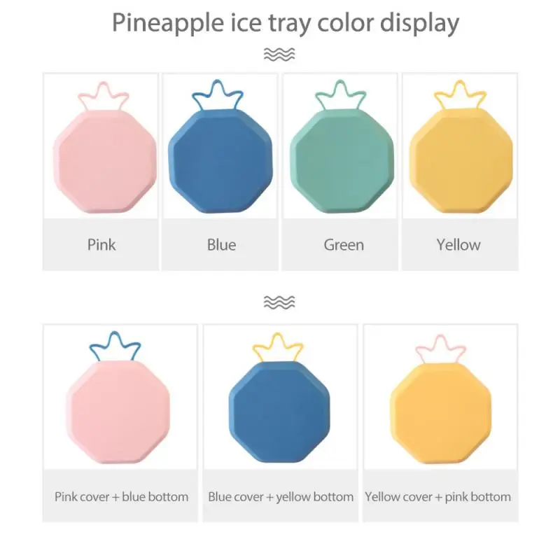 1 шт. креативная силиконовая форма для мороженого в виде ананаса карамельного