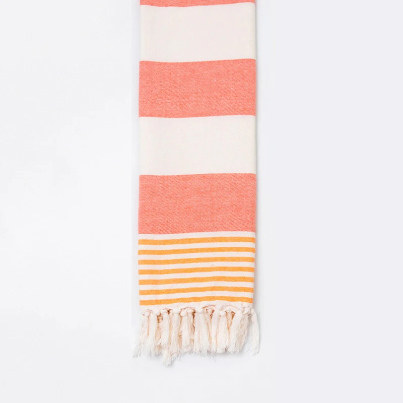 Женское банное полотенце с кисточками хлопковое покрывало большого размера в