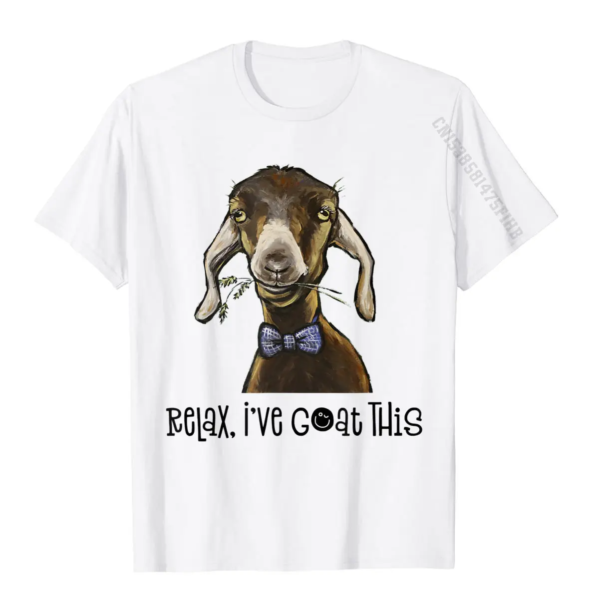 

Relax I've Goat This Shirt, Goat Shirt, Funny Goat Shirt Comfortable Men Tshirts Hip Hop Cotton Tops Tees Slim Fit