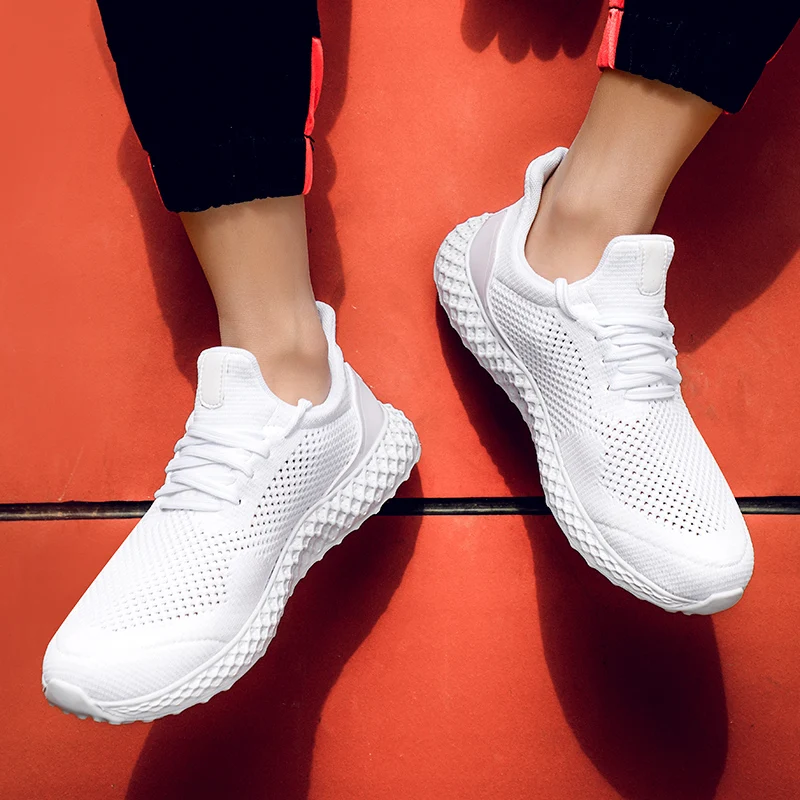 Новая летняя мужская обувь спортивная классическая дышащая с низким вырезом для