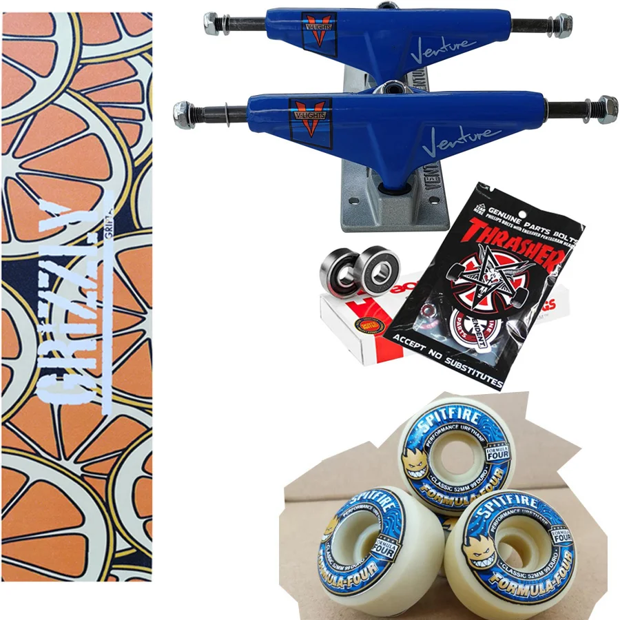 Плоские кованые колеса 5 25 дюйма венчурные скейтборды грузовики хорошего