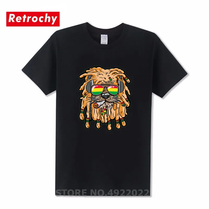 Костюм для взрослых Модные Rastafari Rasta футболки с Львом Регги Лев совместное