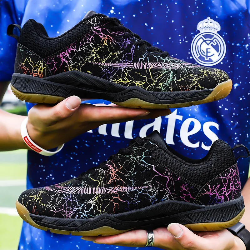 Мужские профессиональные туфли для бадминтона нескользящая Высококачественная