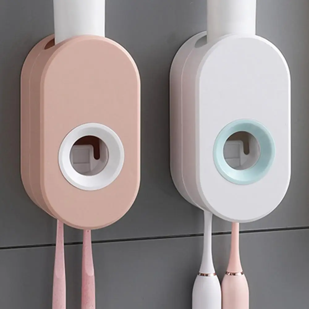 

Автоматический диспенсер для зубной пасты, пыленепроницаемый женский держатель, набор аксессуаров для ванной комнаты, выжималка для зубно...