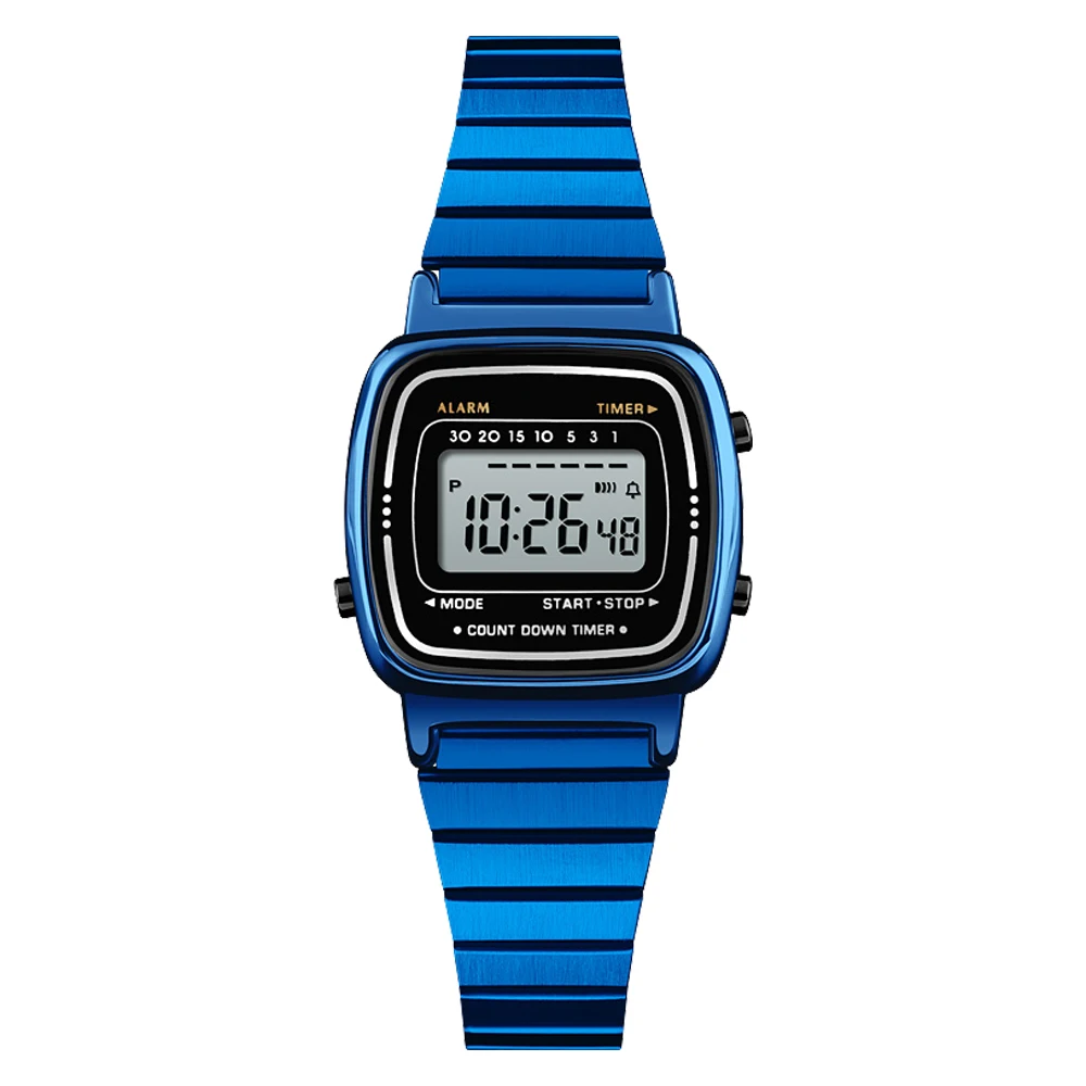 

Classic Style Sport Watches Gold Casual Wristwatch LED Electronic Digital Watch Waterproof Watches Relogio Feminino PK CASIO