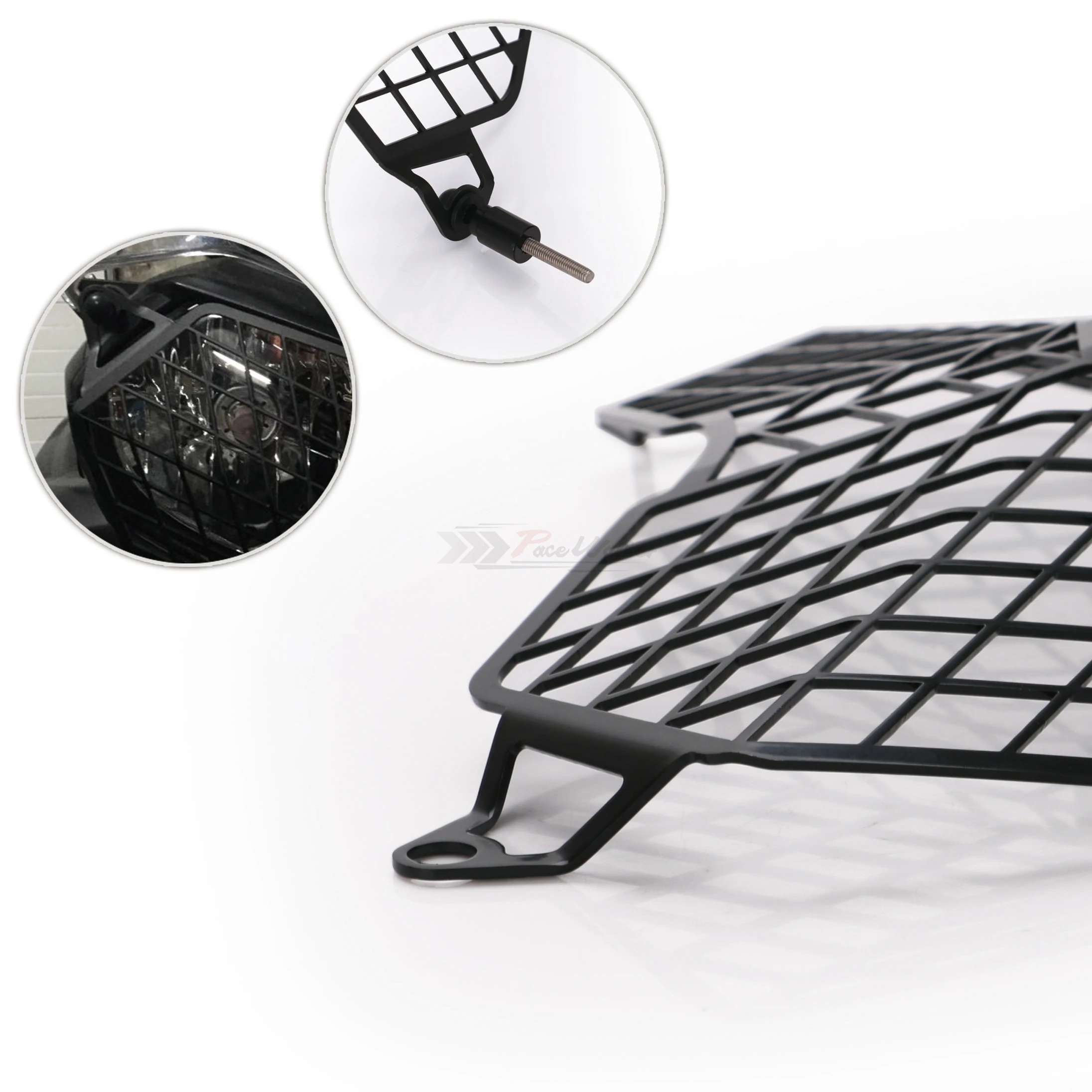 Фара мотоцикла решетка свет крышка Защитная защита для Triumph Tiger 800 2010 2017 & Explorer 1200 12