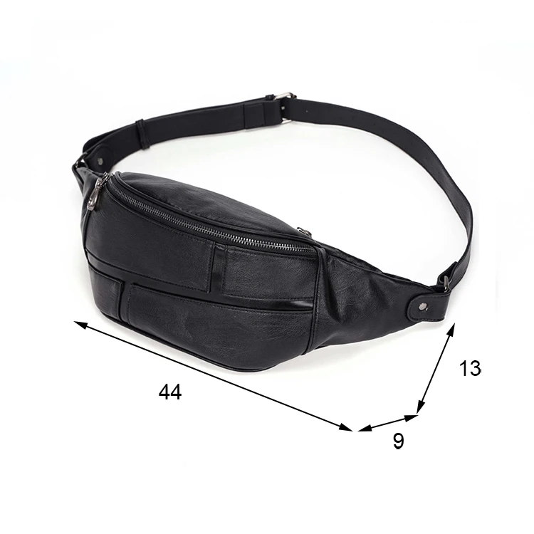 Дорожный поясной Кошелек из искусственной кожи для мужчин маленькая сумочка на
