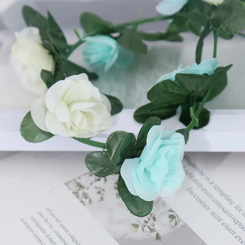 

Home Decoration Room Decoration Rose Flower Vine Simulation Flower Silk Flower Rattan Vine Wedding Accessories